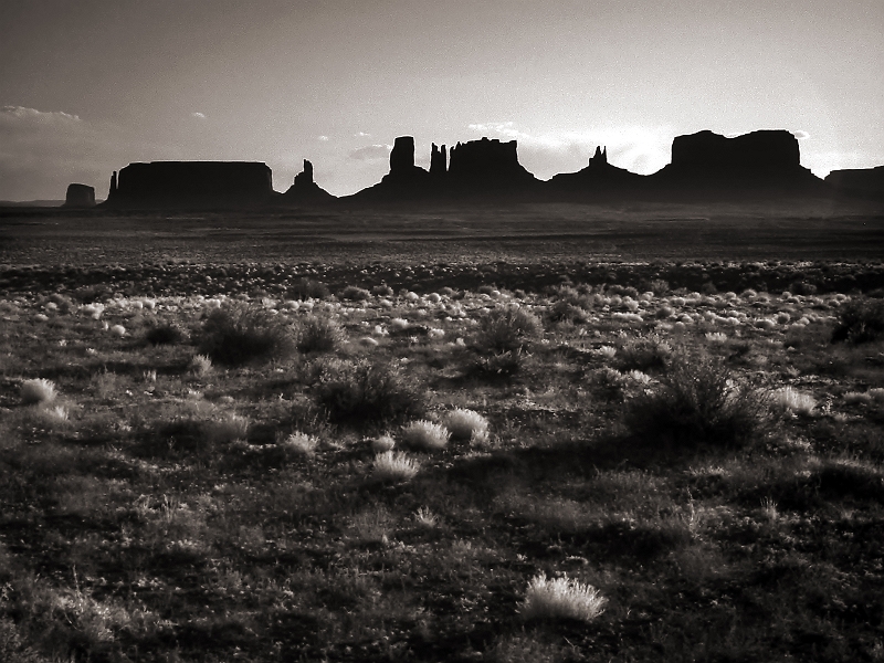 Mounmental Valley Twilight Monument Valley, AZ � Dave Hickey
